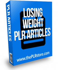 losing weight plr articles