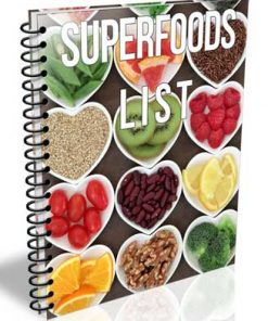 superfoods list plr report