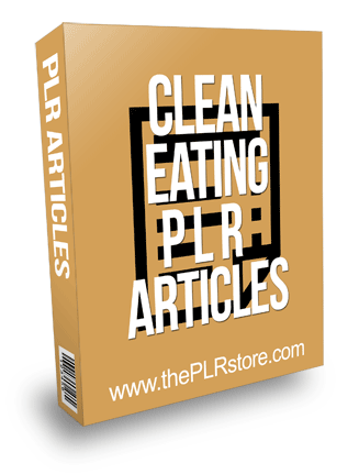 Clean Eating PLR Articles