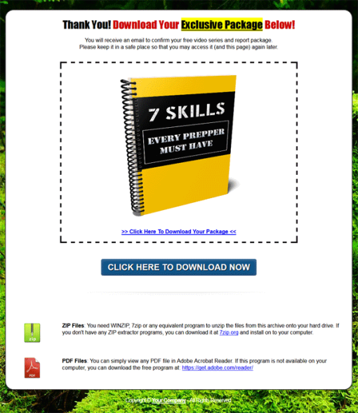 Doomsday Preppers Survival Handbook with Master Resale Rights | The PLR ...