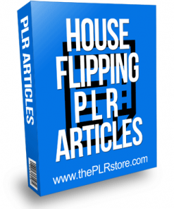 house flipping plr articles