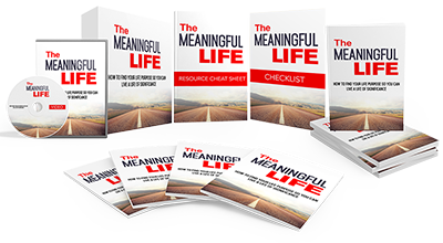 Meaningful Life Ebook and Videos MRR