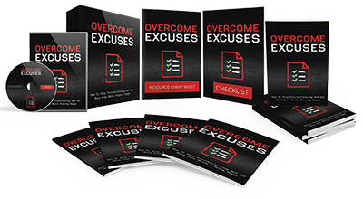 Overcome Excuses Ebook and Videos