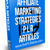 affiliate marketing strategies plr articles