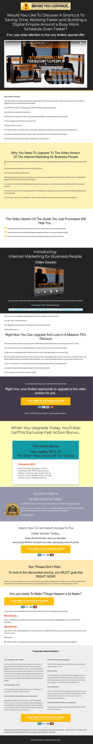 Internet Marketing For Business Ebook and Videos MRR