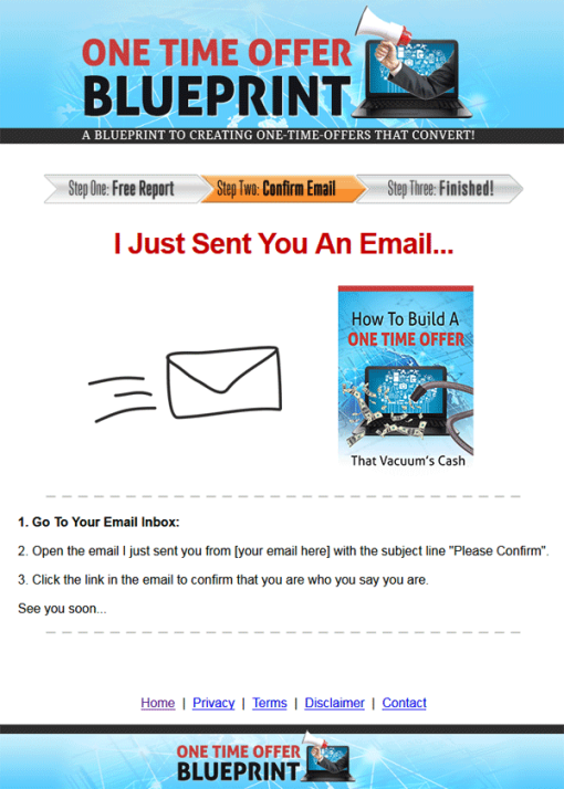 One Time Offer Blueprint Lead Generation MRR | The PLR Store