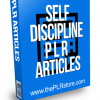 Self Discipline PLR Articles