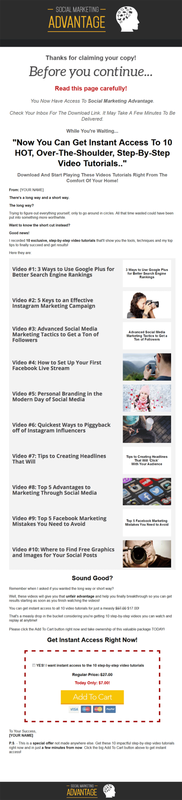 Social Marketing Advantage Ebook and Videos MRR - Image 4