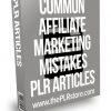 Common Affiliate Marketing Mistakes PLR Articles