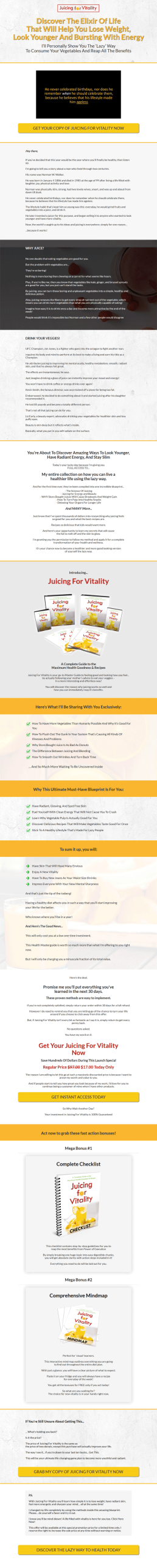 Juicing For Vitality Ebook and Videos with Master Resale Rights - Image 2