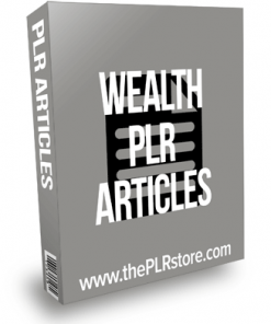 Wealth PLR Articles