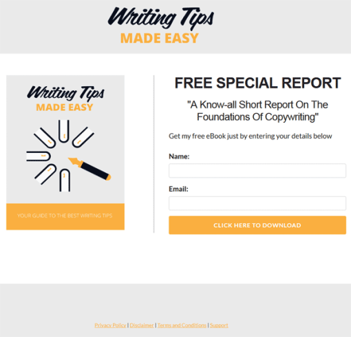 Writing Tips Made Easy Ebook with Master Resale Rights | The PLR Store