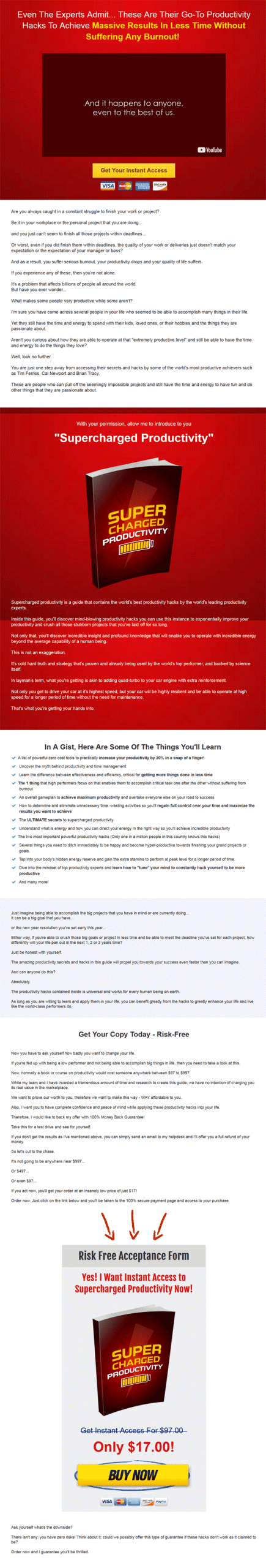 Supercharged Productivity Ebook and Videos with Master Resale Rights - Image 2