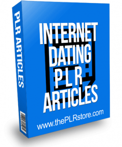 Internet Dating PLR Articles