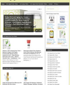 Anti-Aging PLR Amazon Store Website