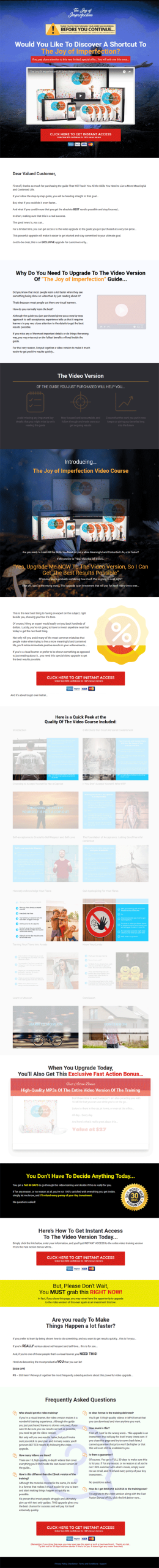 Joy Of Imperfection Ebook and Videos MRR - Image 4