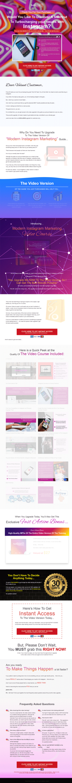 Modern Instagram Marketing Ebook and Videos MRR - Image 4