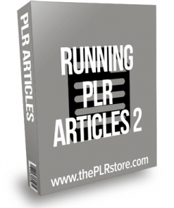 Running PLR Articles 2