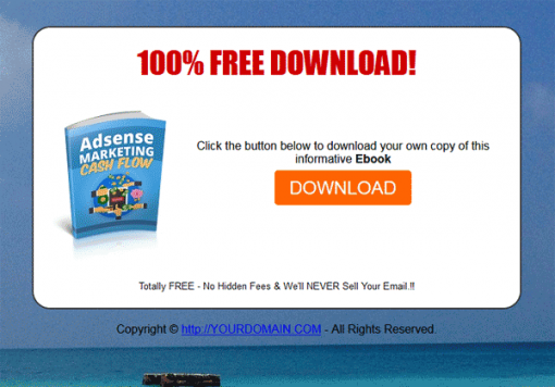 Adsense Marketing Cash Flow Ebook MRR