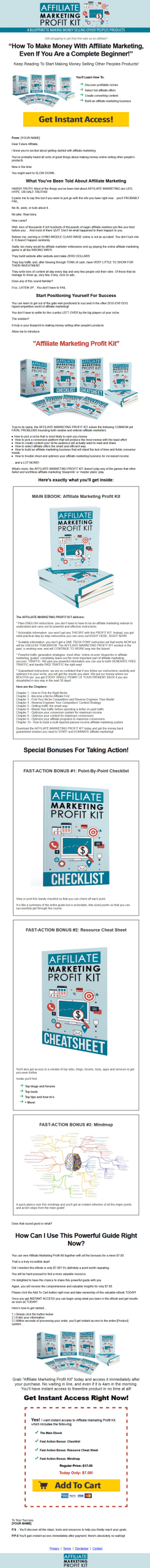 Affiliate Marketing Profit Kit Ebook and Videos MRR - Image 2