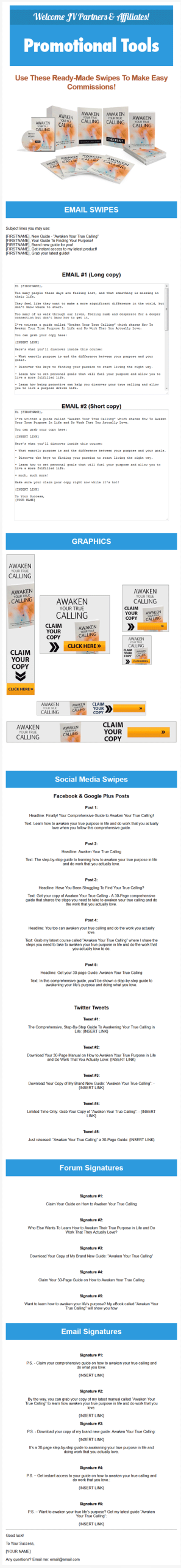 Awaken Your True Calling Ebook and Videos MRR - Image 7