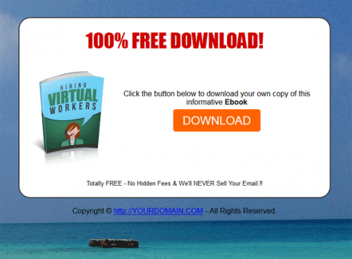 Hiring Virtual Workers Ebook with Master Resale Rights