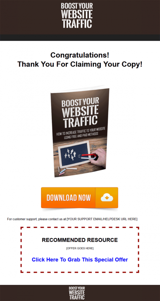 Boost Website Traffic Ebook MRR Package