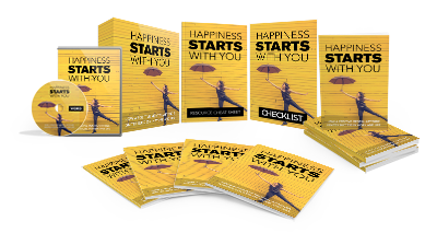 Happiness Starts With You Ebook and Videos MRR
