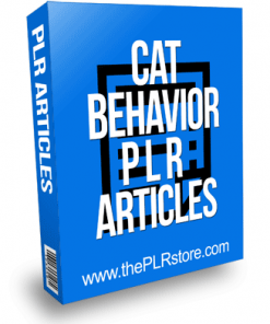 Cat Behavior PLR Articles