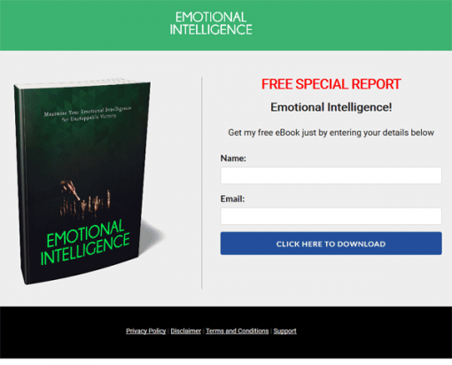 Emotional Intelligence Ebook and Videos MRR