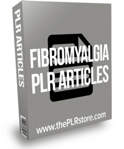 Fibromyalgia PLR Articles