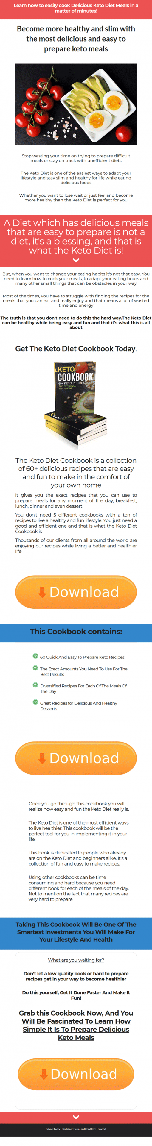 Ketogenic Diet Cookbook with Master Resale Rights