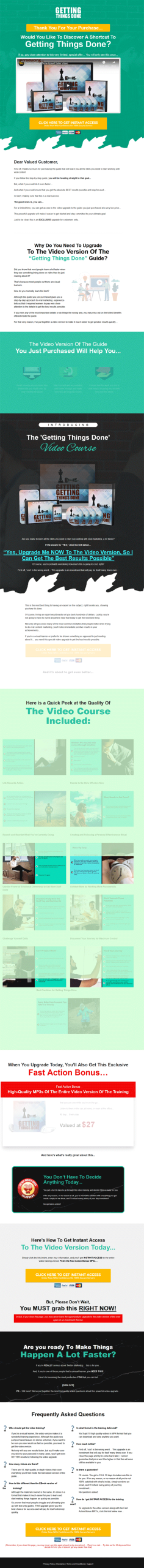 Getting Things Done Ebook and Videos MRR - Image 4