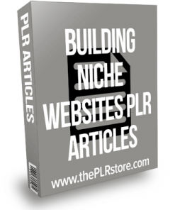 Building Niche Website PLR Articles