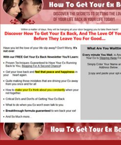 Get Your Ex Back PLR Autoresponder Messages