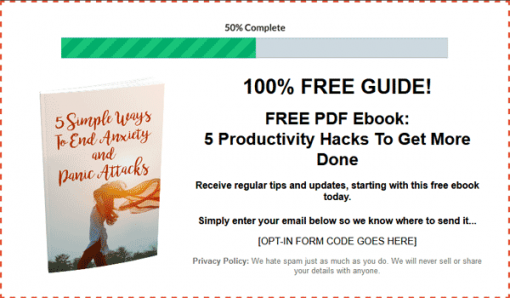 Overcome Anxiety Ebook and Videos with Master Resale Rights
