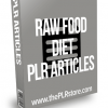 Raw Food Diet PLR Articles