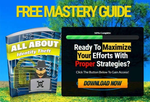 All About Identity Theft Ebook with Master Resale Rights