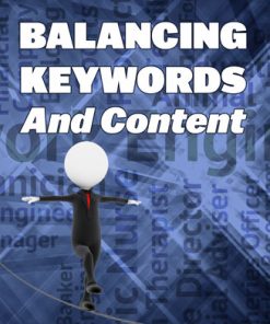Balancing Keywords and Content Ebook MRR