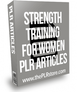 Strength Training For Women PLR Articles