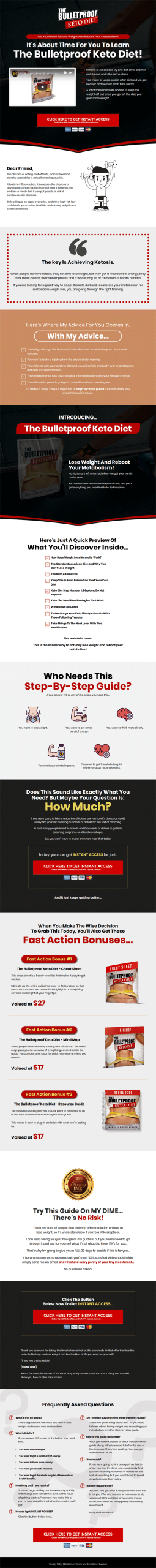 Bulletproof Keto Diet Ebook and Videos MRR - Image 2