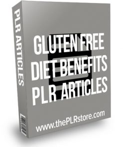 Gluten Free Diet Benefits PLR Articles