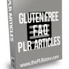 Gluten Free Diet FAQ PLR Articles