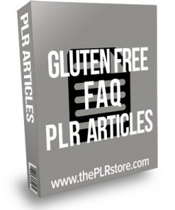 Gluten Free Diet FAQ PLR Articles