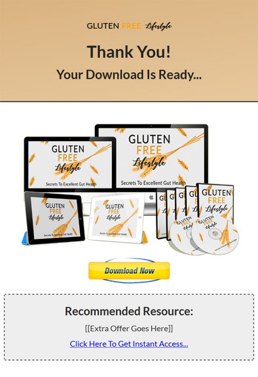 Gluten Free Diet Lifestyle Ebook and Videos MRR