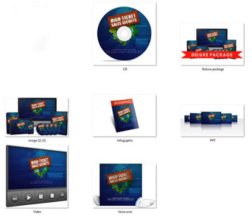 High Ticket Sales Secrets Ebook and Videos MRR