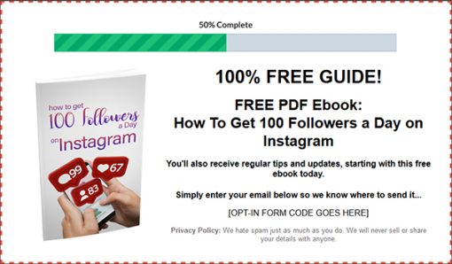 Instagram Marketing Secrets Ebook and Videos MRR