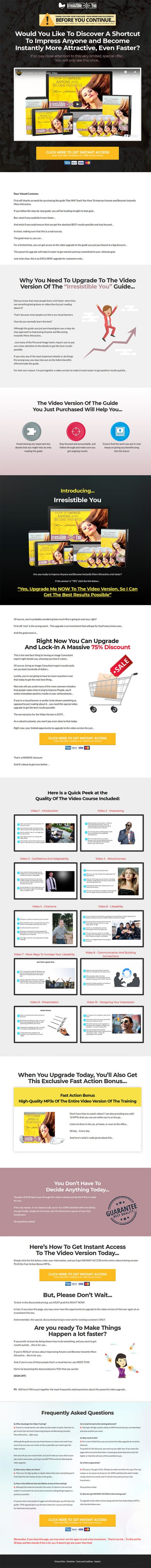 Irresistible You Ebook and Videos MRR