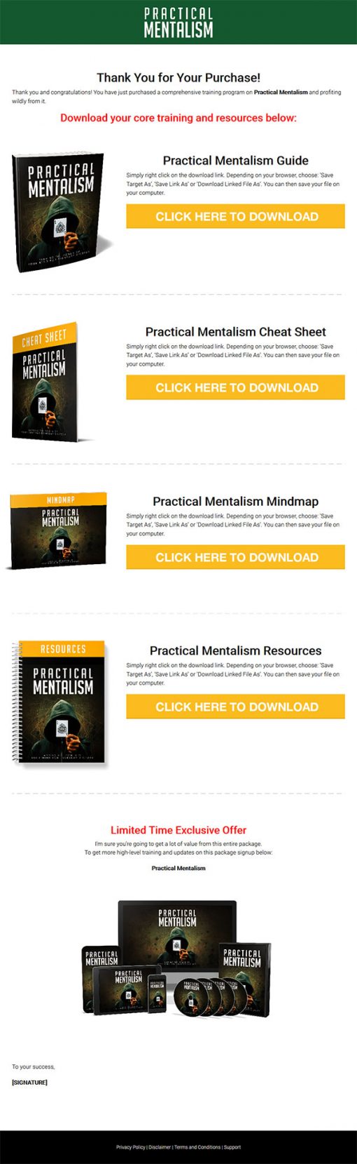 Practical Mentalism Ebook and Videos MRR