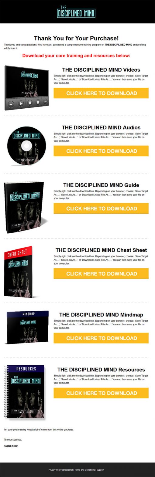 The Disciplined Mind Ebook and Videos MRR